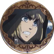 Armin Arlert φ 76 mm metal badge "DMM Scratch! Attack on Titan" E-6 Award