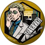 Tatehito Shitsumi' Jujutsu Kaisen Kiri-e Series Washi metal badge'