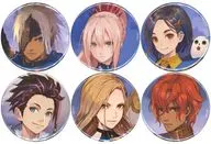 [A la carte] Set metal badge set (6 pcs set) "PS4/PS5 Soft Tales of Allaize Famitsu DX Pack" Shrimp Ten Limited Set included special benefits