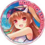 Momoko Asahina metal badge "e-Chance! Girlfriend (Tentative) GF KUJI 3rd" E-4 Award
