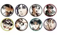 全8種セット 「進撃の巨人 キャラバッジコレクション Art-Pic エレン」