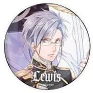 Louis-Carroll, "Alice in the Land of Spade - Wonderful White World - Hologram metal badge (65 mm) 01."