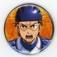 Kazuya Miyuki metal badge "Ace of Diamond Act II WEB KUJI Vol. 2 ~ LIKE BLUE BLAZERS ~" E-2 Prize