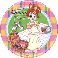 Manatsu Natsumi (whole body) "tropical ~ Ju! Precure ENJOY! Picnic Collection metal badge" Limited to Pretty Store