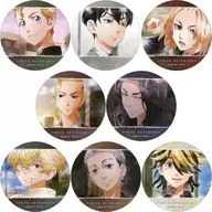 Conjunto de 8 tipos "Tokyo Revengers Character Badge Collection Art-Pic"