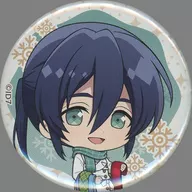 Manari OGAMI "Idolish Seven ×animatecafe Trading metal badge Snowy night dream ver. Manager & President"