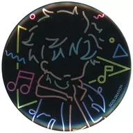 Arashi Komiyama "Tokyo Color Sonic! Neon Line metal badge"