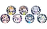 02.セットB(宇宙船ダイナーver.) グラフアートデザイン ホログラム缶バッジ(65mm) 全7種入 「グノーシア」