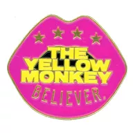 The Yellow Monkey Pin Badge (Purple) "Official Fan Club BELIEVER." continuation privilege