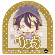 Ryo Akebono x Bad Badtz-maru "Argonavis from bAng Dream! x Sanrio Character Maker's Trading Acrylic Badge Collection B with Name" Animate Ikebukuro Main Store Limited