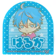 Haruka Nijo x Kuromi "Argonavis from bAng Dream! x Sanrio Character Maker's Trading Acrylic Badge Collection B with Name" Animate Ikebukuro Main Store Limited