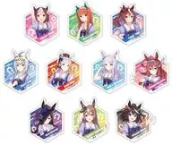全10種セット 「ウマ娘 プリティーダービー アクリルバッジ」