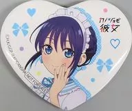 Nagisa Mizuse / Heart-shaped metal badge "Hiko KUJI Kanojo Musari" multiple Purchase benefits