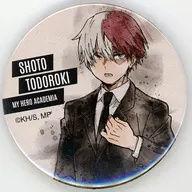 Shoto Todoroki "MY HERO ACADEMIA TOHO animation STORE×baseyard metal badge" REGENERATION "MY HERO ACADEMY TRADING TOKYO SUIT COSTUME REGENERATION"