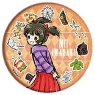 Mie Iwasaki, "Great Detective 夢水 Seishirō Case Note Series metal badge 03. Graph Art Design".