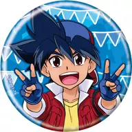 Takao Kinomiya "Bakuten Shoot Beyblade G Revolution metal badge 04 : Draw It Down"