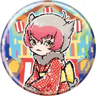 Macaca fuscata "Kemono Friends metal badge 08 Summer Festival Ver. Graph Art Design"