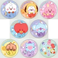 全8種セット グリッター缶バッジ～BABY SLEEPING TIME～ 「BT21」 セガ・ナムコ・タイトー・モーリ-ファンタジー・PALO限定