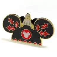 Ear Hat Pin Badge "Disney Christmas 2021" Tokyo Disney Resort Limited Jungle Carnival Abbes Bazaar Game Premium