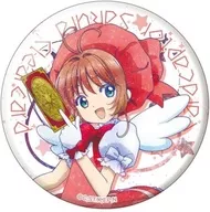 Sakura Kinomoto (C) Galaxy Series BIG metal badge "Cardcaptor Sakura Clear Card"