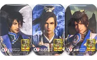 Wei metal badge 3-Variety Set "PS5/PS4/Switch Soft Shin Sangoku Muso 8 Empires 20th Anniversary Commemorative Box" Yorozuya Shop Bituku Takarajima Island Purchase benefits