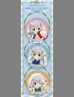 Chino metal badge set (3 set) "Is the Order a Rabbit?? CHINO Birthday Party"