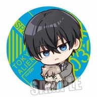 Sho Tenkubashi (uniform) "Tokyo Aliens Mini Character Trading metal badge"