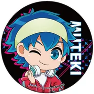 ムテキ(デフォルメ) 「MUTEKING THE Dancing HERO 缶バッジ 02 描き下ろし＆ミニキャラ」