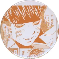 Kozu 忠之介 Comic Design metal badge C "KUJI Hikido Mr. FULLSWING KUJI" E-3 Prize