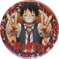 Monkey D. Luffy "Tokyo ONE PIECE Tower Fourth Anniversary metal badge" Barley Store Tonga Restore Only