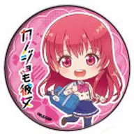 Saki SAKI' Kanojo is also Onna metal badge 02. Mini Character'