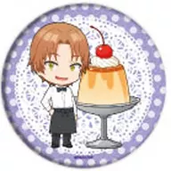 Tetsuhiko Kai "Love Story metal badge 02. Photo Kyara" which childhood friends will never lose.