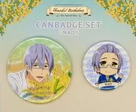 Sho Serizawa Thanks! Birthday metal badge set (2 set) "Free! Series Birthday Presents"