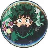 "MY HERO ACADEMIA THE MOVIE World Heroes Mission ×NO ANIME. NO LIFE. TOWER RECORDS CAFE Illustrated metal badge Collection" by Idehisa Midoriya & Pinot