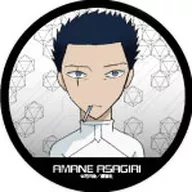 Asagiri "Blackgard metal badge 01. Mini Character ver. dibujado".
