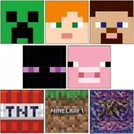 全8種セット 「MINECRAFT -マインクラフト- 缶バッジ」