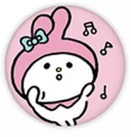 My Melody A "Nagano × Sanrio Character Connector's embroidered metal badge"