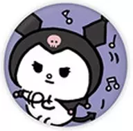KUROMI "NAGANO × Sanrio Character'S EMBROIDERED metal badge"