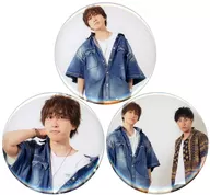 [單品]中島Yoshiki&Suzuki崚汰徽章3片SET