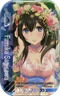 Fumika Sagizawa (Hologram) "THE IDOLM@STER ×WEGO idol Master Cinderella Girls Trading metal badge C"