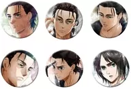 全6種セット 「進撃の巨人 キャラバッジコレクション 第3弾 エレン Art-pic」