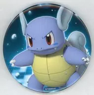 008. Limited to Wartortle Big metal badge "Pocket Monsters" Pokemon Center