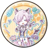 Joshua "White Cat Project metal badge 10. Cat Day Ver. Graph Art Design"