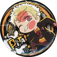 坂本竜司 「ぴた!でふぉめ ペルソナ5 缶バッジ 制服ver」