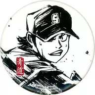 Yoichi Kuramochi (background monochrome) Japanese-style metal badge "KUJI Kore Ace of Diamond ActII" D-5 Prize