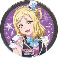 Mariri Obara "LoveLive! Sunshine! Aqours 6 th LoveLive! ~ KU-RU-KU-RU Rock 'n' Roll Tour ~ metal badge" Gacha Gift Limited to the Place