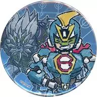"Yu-Gi-Oh! VRAINES metal badge 01. Graph Art Design" by Long Leave Reeve (Brave Max) Yu-Gi-Oh! ARC-V & Yu-Gi-Oh! VRAINES POP UP SHOP in Ikebukuro skimmer store goods