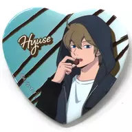 Hues "World Trigger Pop Up Shop in Marui Trading Heart Can Badge"