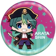 新多シン 缶バッジ 「DMMスクラッチ! 新幹線変形ロボ シンカリオンZ」 D-1賞