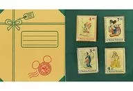 米奇/米妮/高飛/布魯托郵票型徽章4個SET東京迪士尼海洋樂園限定